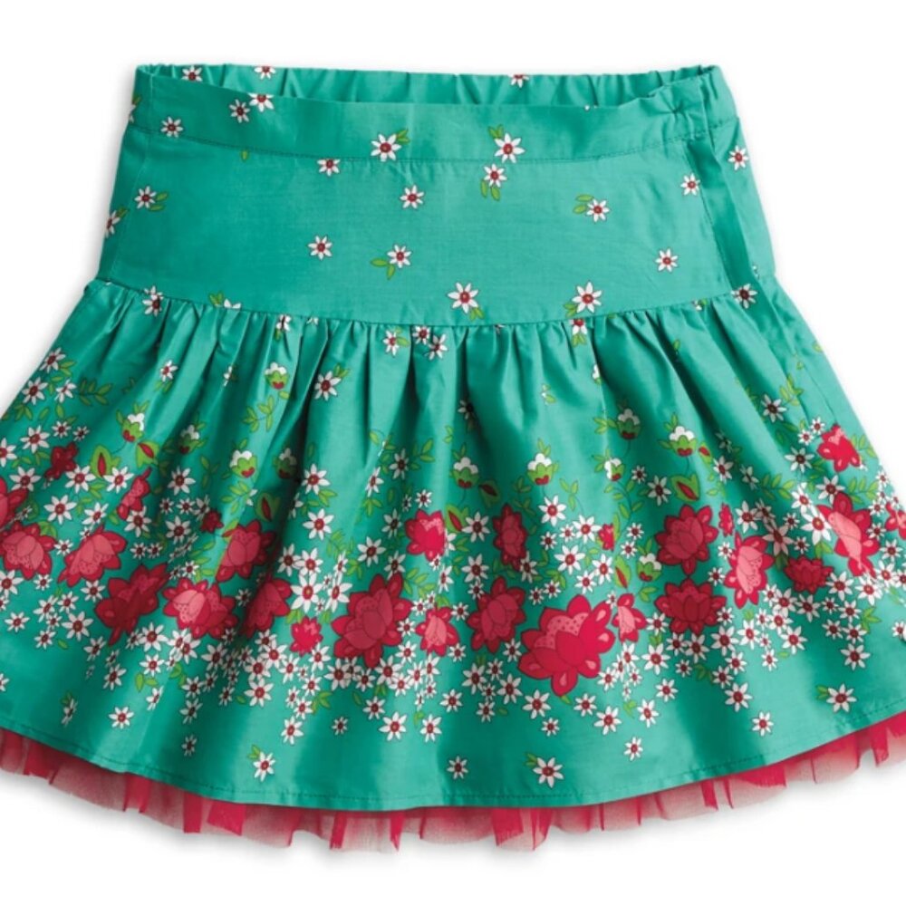 American Girl Garden Blooms Skirt for Girls (Kit Kittredge)